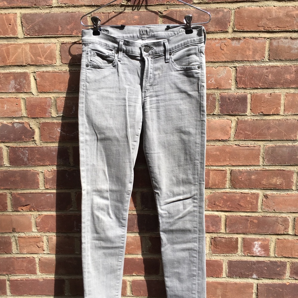 Citizens of Humanity Grey Avedon Skinny Jeans